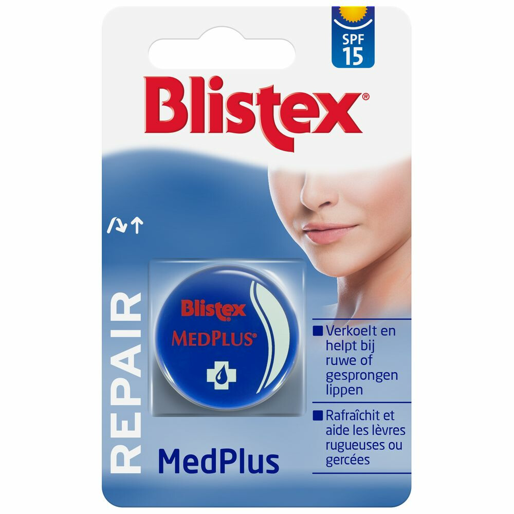 Blistex Lippenbalsem Med Plus Potje Blister 7 ml