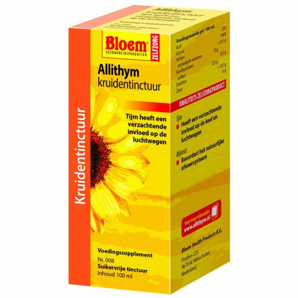 Bloem Allithym Kruidentinctuur 100 ml