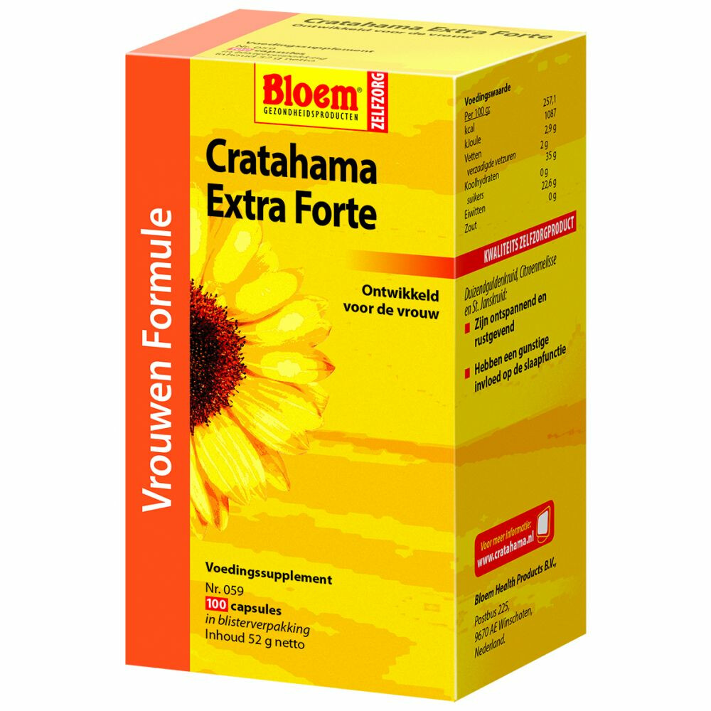 Bloem Cratahama Extra Forte 100 capsules