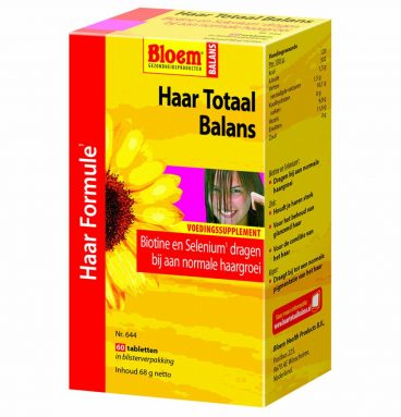 Bloem Haar Totaal Balans 60 tabletten