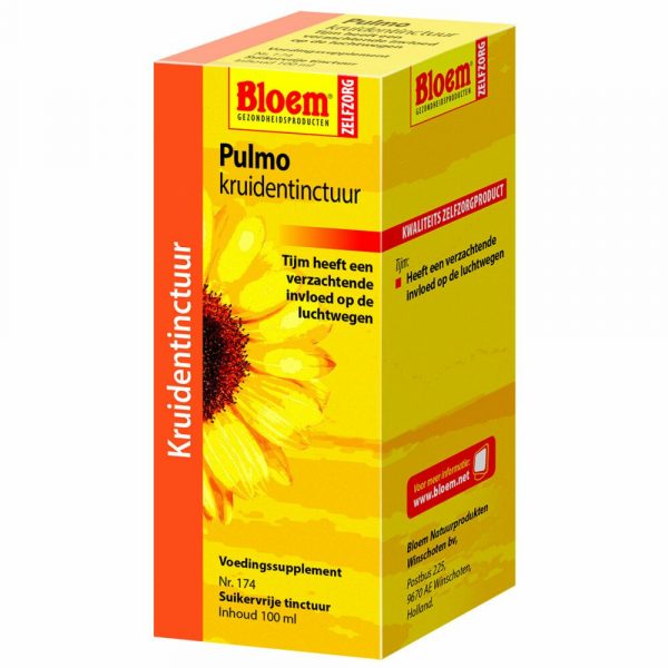 Bloem Kruidentinctuur Pulmo 100 ml