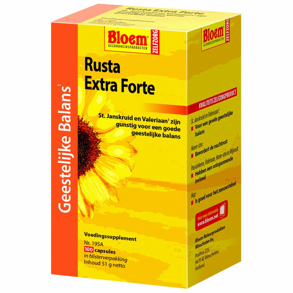 Bloem Rusta Extra Forte 100 capsules