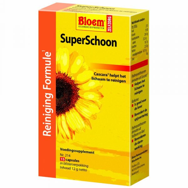 Bloem SuperSchoon 15 capsules