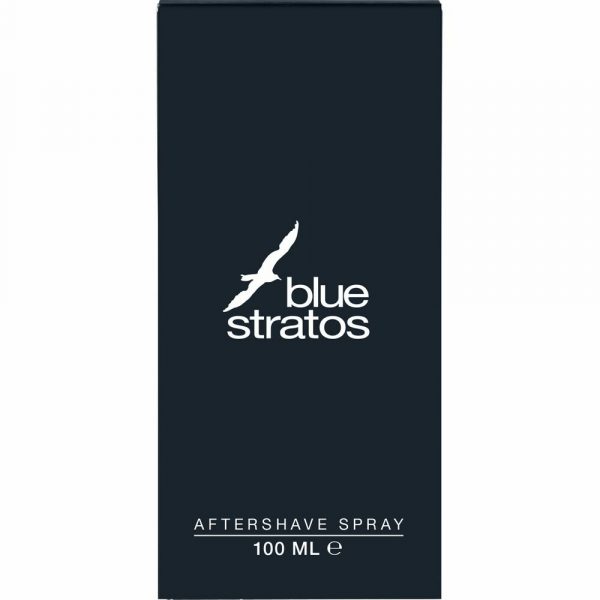 6x Blue Stratos Aftershave Spray 100 ml