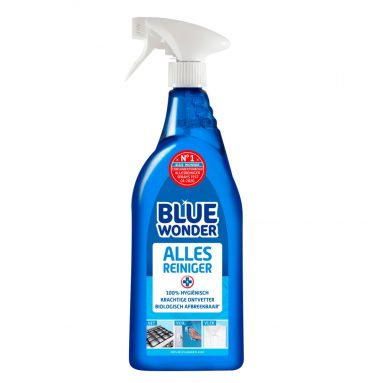 6x Blue Wonder Allesreiniger Spray 750 ml