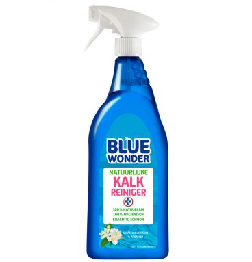 6x Blue Wonder Kalk-reiniger 100% natuurlijke spray 750 ml