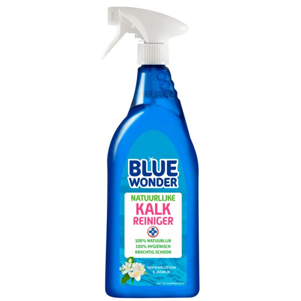 6x Blue Wonder Kalk-reiniger 100% natuurlijke spray 750 ml