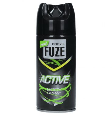 12x Body-X Fuze Deospray Active 150 ml