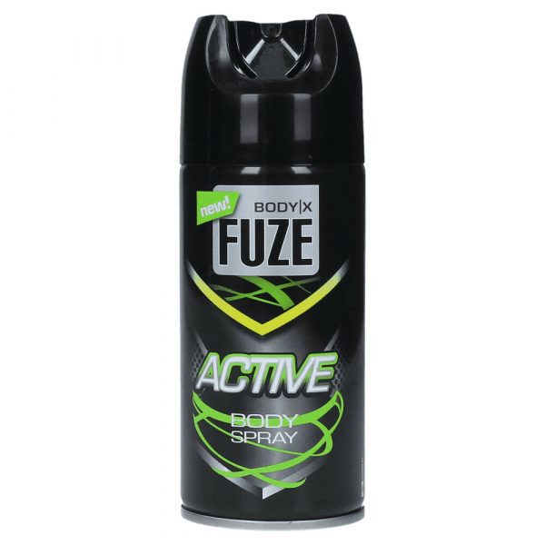 12x Body-X Fuze Deospray Active 150 ml