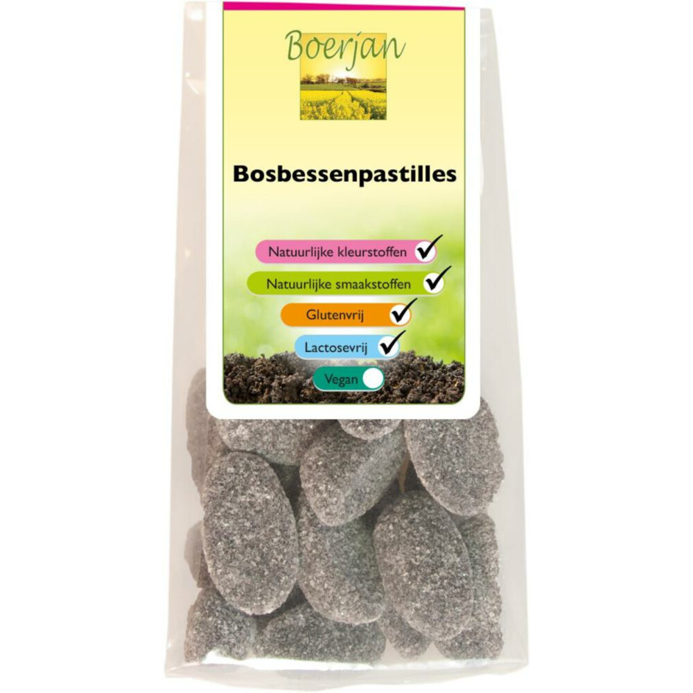 3x Boerjan Pa stuksilles Bosbessen 150 gr