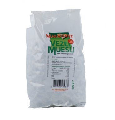 3x Boerjan Vezel Muesli 500 gr