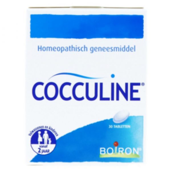 3x Boiron Cocculine 30 tabletten