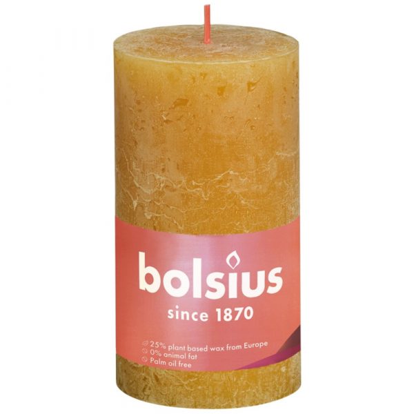 Bolsius Stompkaars Geel 13 cm