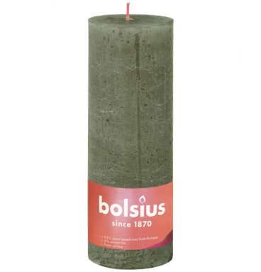 Bolsius Stompkaars Olive 19 cm