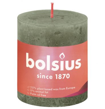 Bolsius Stompkaars Olive 8 cm