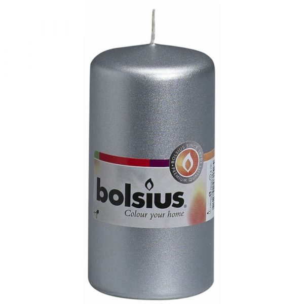 Bolsius Stompkaars Zilver