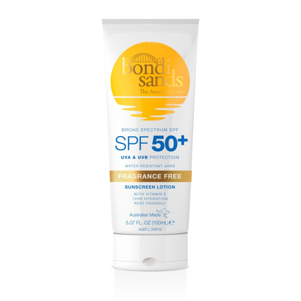 2x Bondi Sands Parfumvrij SPF 50+ 150 ml