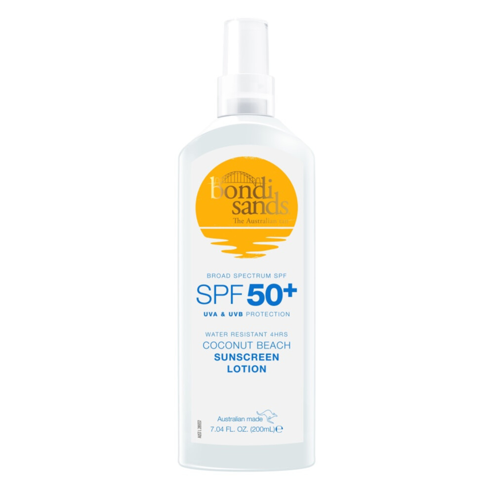 2x Bondi Sands Sun Lotion F50 200 ml