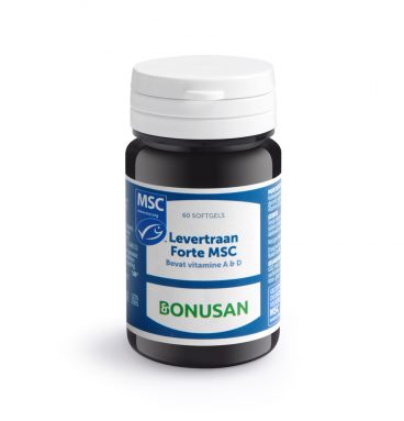 Bonusan Levertraan Forte MSC 60 softgels