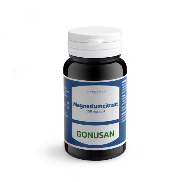 Bonusan Magnesiumcitraat 150mg 60 tabletten