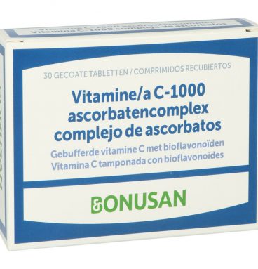 Bonusan Vitamine C-1000 ascorbatencomplex Blisterverpakking 30 tabletten