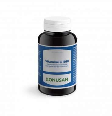 Bonusan Vitamine C 500 mg 60 kauwtabletten