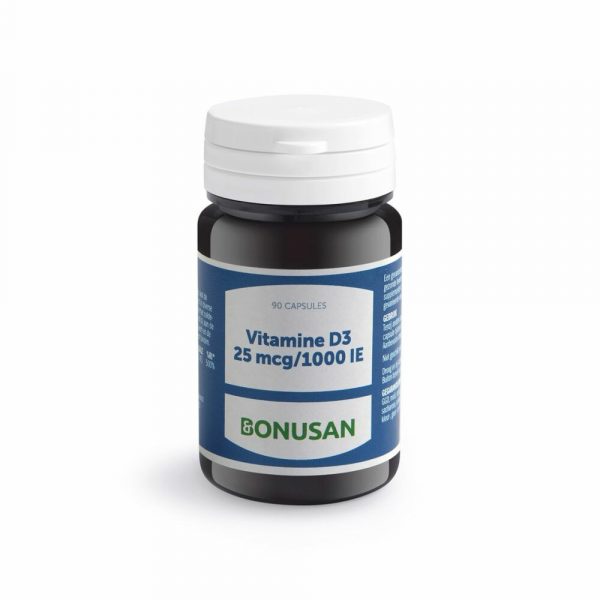 Bonusan Vitamine D3 25 mcg/1000 IE 90 softgels