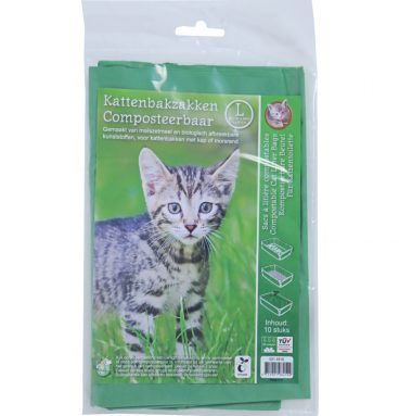 Boon Kattenbakzak Composteerbaar Large 10 stuks