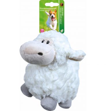 Boon Pluche Schaap Wit Zonder Geluid 18 cm