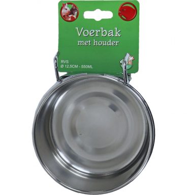 Boon Rvs Voerbak Met Houder Universeel 550 ml