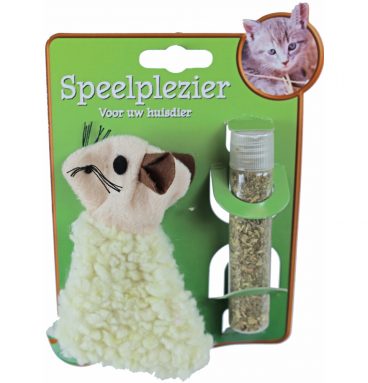 Boon Schaap met Catnip Vulbaar 12 cm