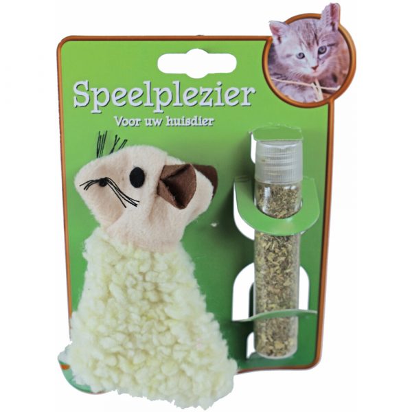 Boon Schaap met Catnip Vulbaar 12 cm