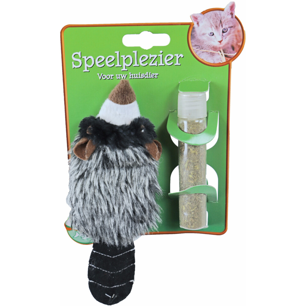 Boon Wasbeer met Catnip Vulbaar 18 cm