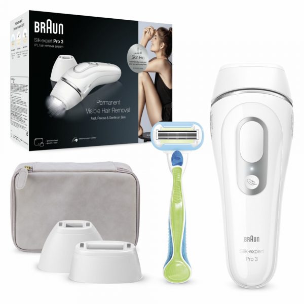 Braun IPL Silk·Expert Pro 3 PL3133 Wit/Zilver