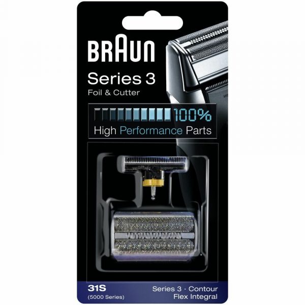 Braun Scheerkop 31S Series 3 Folie en Messenblok Zilver