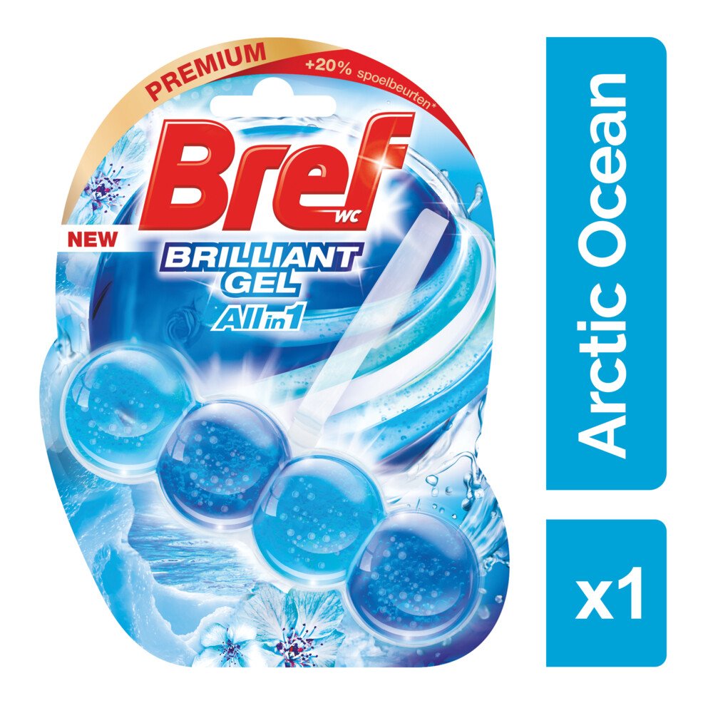 Bref Toiletblok Brilliant Gel Arctic Ocean