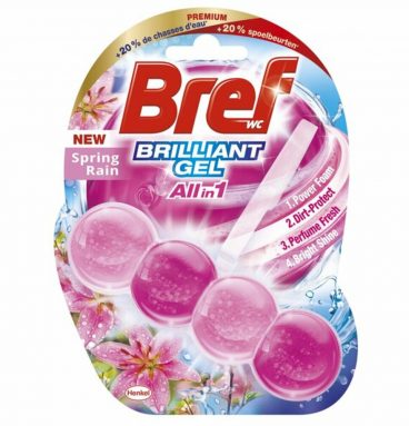 Bref Toiletblok Brilliant Gel Spring Rain