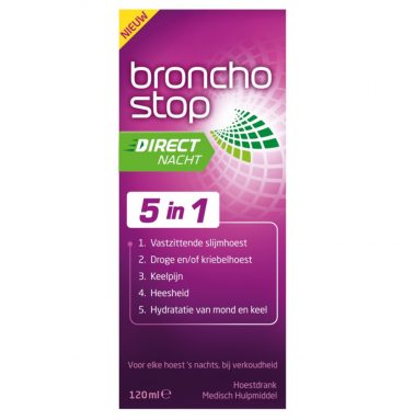 Bronchostop Direct Nacht 5-in-1 120 ml