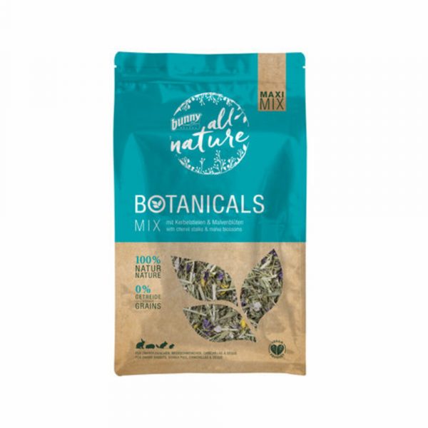 Bunny Nature Botanicals Konijnensnack Kervelstelen&Malvebloesem 400 gr