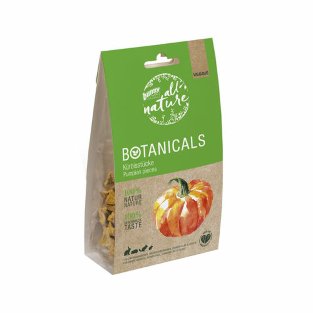 Bunny Nature Botanicals Konijnensnack Pompoenstukjes 80 gr