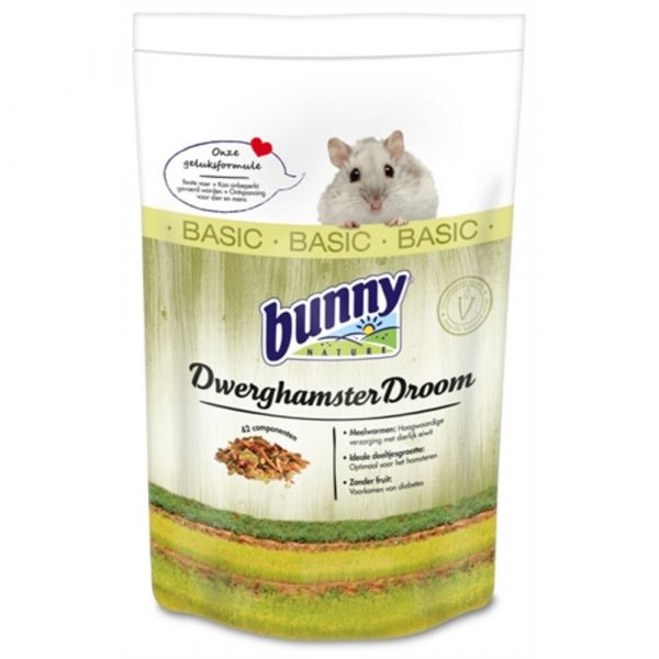 Bunny Nature Dwerghamsterdroom Basic 600 gr