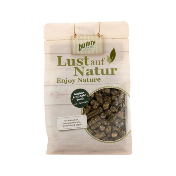 Bunny Nature Zin in Natuur Algäu Verse Groene Snack 450 gr