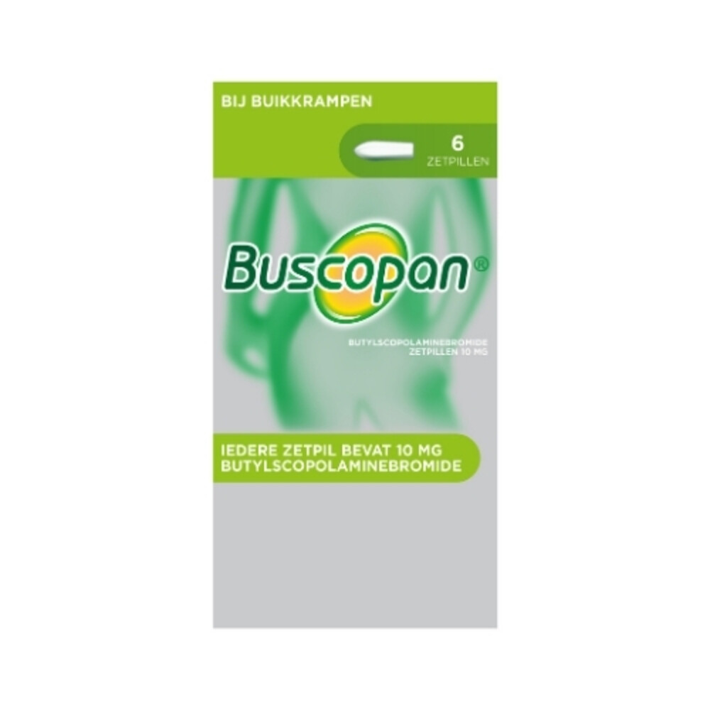 Buscopan Scopolamyne 10 mg 6 zetpillen