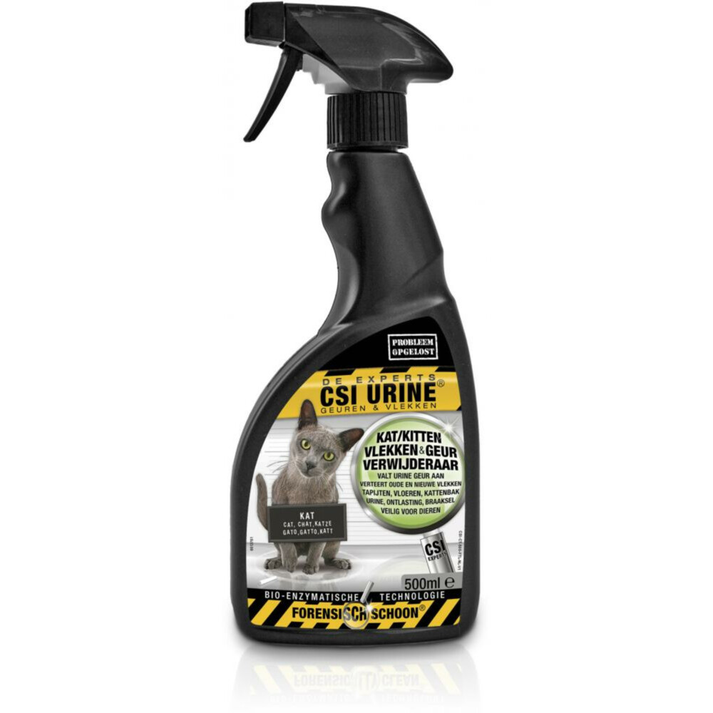 CSI Urine Vlek en Geurspray Kitten en Kat 500 ml