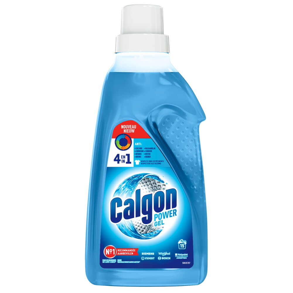 6x Calgon Ontkalkingsgel Wasmachines 750 ml