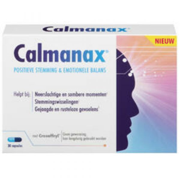 Calmanax Positieve Stemming&Emotionele Balans 30 capsules