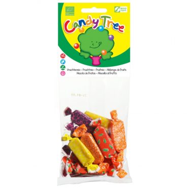 6x Candy tree Vruchtentoffees Biologisch 75 gr