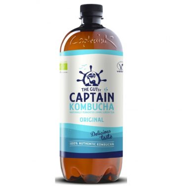 3x Captain Kombucha Original Biologisch 1 liter