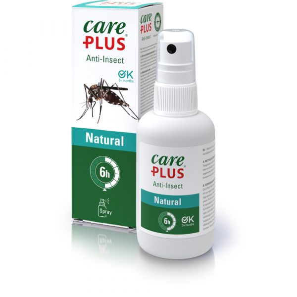 2x Care Plus Anti Insect Natural Spray 60 ml