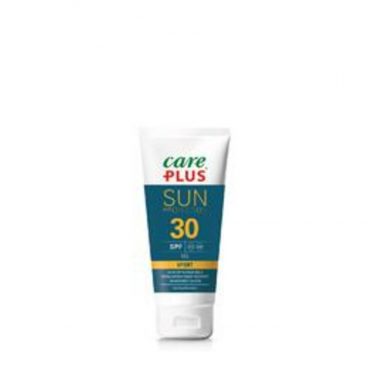 2x Care Plus Zonnebrand Crème SPF 30 Sports Tube 100 ml